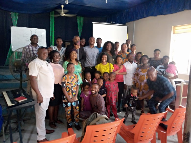 Nigeria Mission: End of three days meeting with my church family in Port Harcourt, River State - Nigeria. September 2021